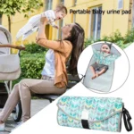Baby Changing Diaper Pad Portable Folding Waterproof Nursing Pad - Image 8