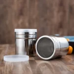 Stainless Steel 304 Dusting Powder Condiment Tank Fine Mesh Barrel Cocoa Powder Household Kitchen Tools - Image 2
