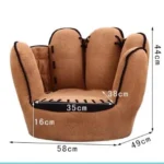 Fashion Simple Modern Children Sofas Baby Cartoon Baby Finger Sofa - Image 4