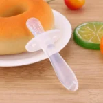 Baby Silicone Molar Stick Baby all Silicone Molar Stick Bite Teether - Image 6