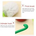 Cherry Shaped Toilet Brush Bathroom Creative Lovely Lavatory Brush Toilet Cleaning Kit - Image 5
