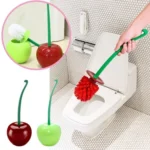 Cherry Shaped Toilet Brush Bathroom Creative Lovely Lavatory Brush Toilet Cleaning Kit - Image 6