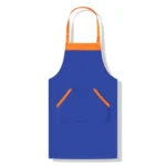 Solid Color Polyester Home Apron Antifouling Simple Adult Apron