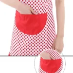 Home Kitchen Cooking Simple Bow Lace Apron - Image 4