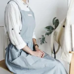 Cotton Simple Home Woman Apron - Image 6