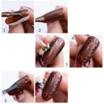 3 PCS Cat Eye Gel Magnet Pen Double Head Magnetic Pen Plum Branding Flower Magnetic Pen Nail Cat Eye Magnet New Tool - Image 4