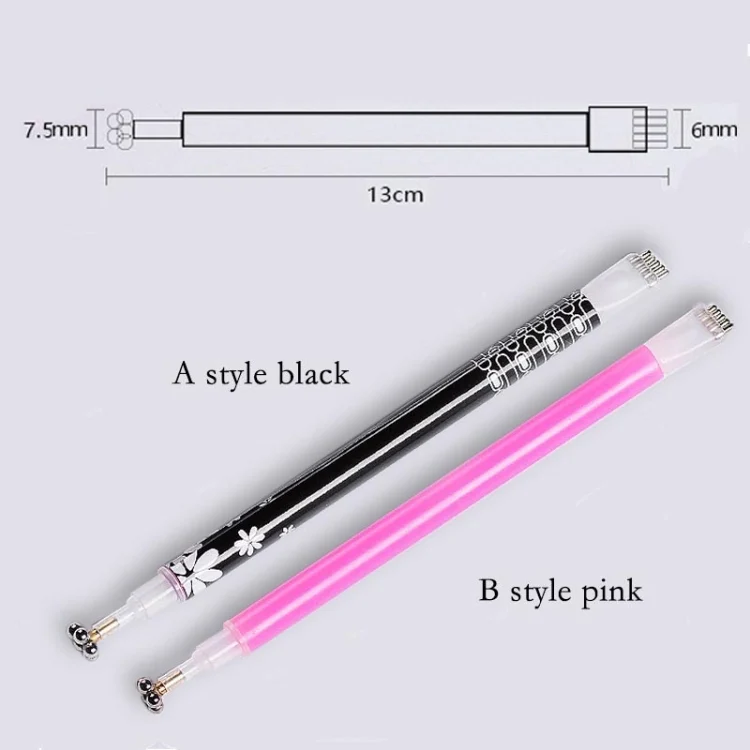 TBD067745601A_4.webp 3 PCS Cat Eye Gel Magnet Pen Double Head Magnetic Pen Plum Branding Flower Magnetic Pen Nail Cat Eye Magnet New Tool - Image 5