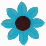 Newborn Baby Bathtub Foldable Blooming Bath Flower Bath Tub for Baby Blooming Sink Bath for Baby Play Bath Sunflower Cushion Mat, Diameter: 85cm - Image 2