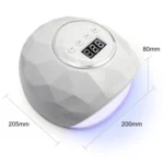 F6 UV LED Lamp Nail Dryer Dual hands Nail Lamp Curing UV Gel Nail Polish With Sensor & Timer & LCD Display - Image 8