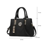 Embroidery Messenger Bags Women Leather Handbags  Bags for Women Hand Bag - Image 4