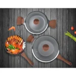 Yetele Maifan Stone Non-Fume Non-Stick Frying Pan Suitable for Induction Cooker Gas Range - Image 3