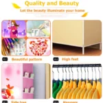 Non-woven Fabric Frame Reinforcement Wardrobe DIY Assembly Storage Organizer Detachable Clothing Furniture Shelf - Image 7