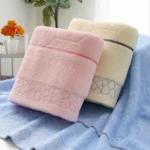 Adult Thick Jacquard Bath Towel, Size: 70 x 140cm - Image 6
