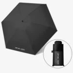 Mini Portable Umbrella Rain Women Windproof Durable 5 Folding Sun Umbrellas