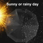 Two-Color Three-Fold Wind-Proof Sunscreen Umbrella - Image 3