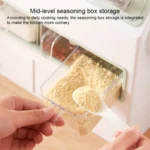 Multifunctional Spice Bottle Storage Rack Multi-layer Kitchen Supplies Knife Holder Combination Set Device Rack - Image 5
