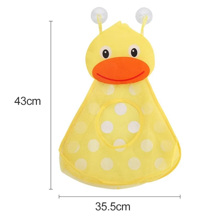 TBD068863401A_2.webp Baby Shower Bath Toys Storage Mesh Bag with Strong Suction Cups - Image 3