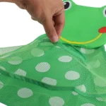 Baby Shower Bath Toys Storage Mesh Bag with Strong Suction Cups - Image 6
