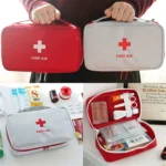 Travel First Aid Kit Bag Home Emergency Medical Survival Rescue Box - Image 3