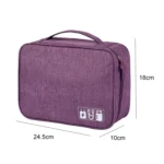 Digital Cable Bag Men Portable Travel Gadgets Pouch Power Cord Charger Headset Organizer - Image 2