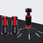 8 In1 Multi-function Hand Screwdriver With LED Light - Image 2