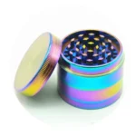 4-layer Aluminum Herbal Herb Alloy Tobacco Grinder Smoke Grinder - Image 2
