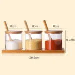 Creative Borosilicate Transparent Seasoning Jar Kitchen Supplies - Image 5