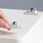 4 PCS Storage Box Pulley Storage Box Roller Trash Pulley  Adhesive Wheels