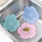 Flower Shape Bathroom Floor Drain Hair Stopper Filter Sink Strainer - Image 5