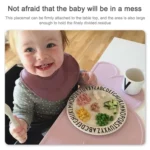 Children Cloud Silicone Placemat Waterproof Environmental Protection Student Table Mat - Image 6