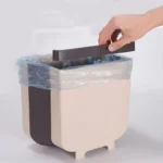 Foldable Hanging Kitchen Trash Can - Image 2