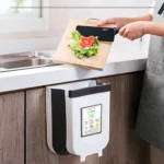 Foldable Hanging Kitchen Trash Can - Image 5