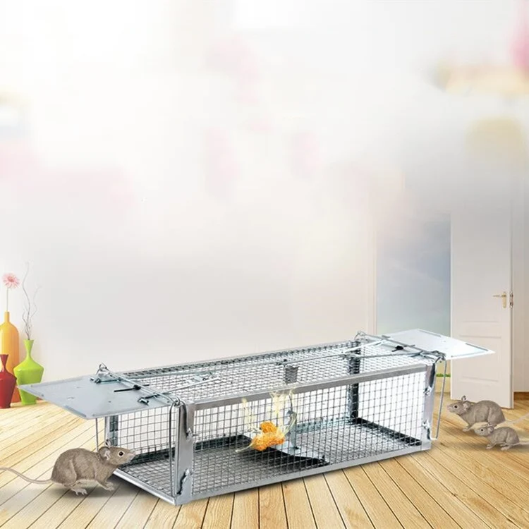 TBD070520801A.webp Household Mouse Cage Mousetrap with Double Door - Image 1