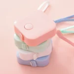 1.5M Mini Cute Portable Leather Measuring Tape - Image 4