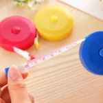 4 PCS 1.5m Cute Plastic Mini Automatic Retractable Tape Measure - Image 4