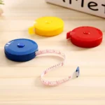 4 PCS 1.5m Cute Plastic Mini Automatic Retractable Tape Measure - Image 7