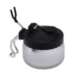 Multi-function Airbrush Cleaning Pot Model Air Pump Spray Paint Coloring Tool Waste Collection Bottle Pen Holder - Image 3