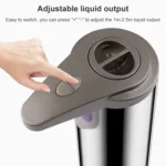 250ML Stainless Steel Automatic Soap Dispenser Infrared Sensor Soap Dispenser - Image 4