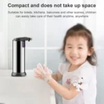 250ML Stainless Steel Automatic Soap Dispenser Infrared Sensor Soap Dispenser - Image 6