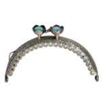 85mm Metal Half Circle Embossed Retro Bag Accessories,Random Color Delivery - Image 3