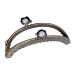 85mm Metal Half Circle Embossed Retro Bag Accessories,Random Color Delivery - Image 5