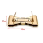Luggage Hardware Accessories Bow Metal Decorative Buckle - Image 5