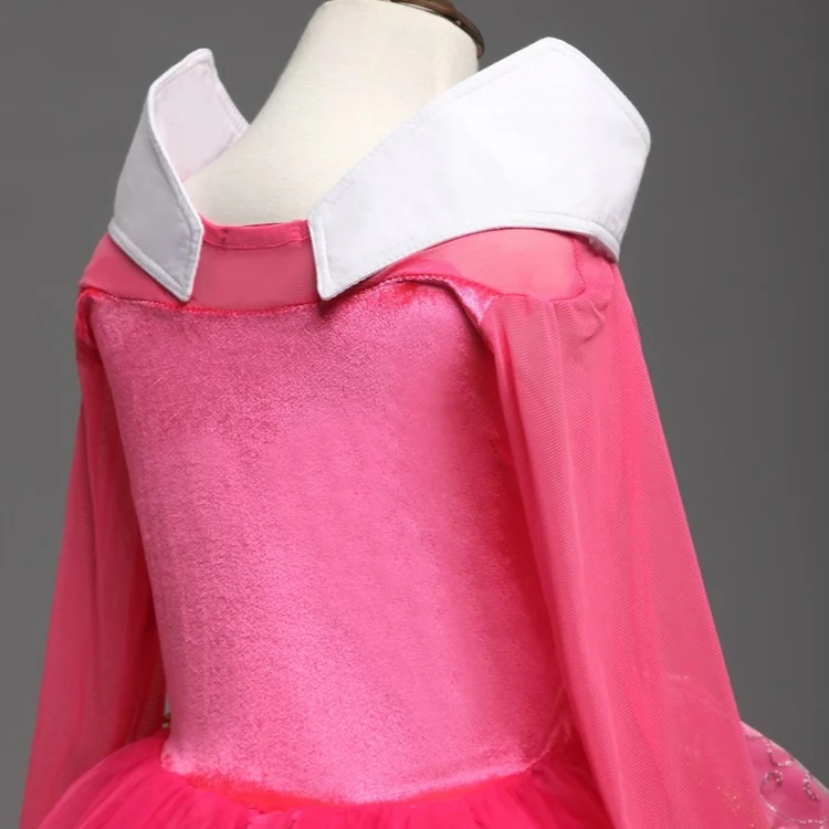 TBD072875801A_2.webp Girls Dress Halloween Cosplay Sleeping Beauty Princess Dresses Christmas Costume Party Children Kids Clothing - Image 3