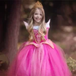 Girls Dress Halloween Cosplay Sleeping Beauty Princess Dresses Christmas Costume Party Children Kids Clothing - Image 9