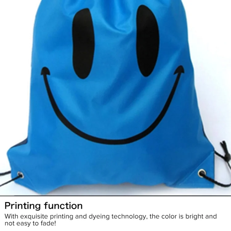 TBD073230901_B3.webp Smiling Shoulder Bag With Drawstring Waterproof Pack - Image 4