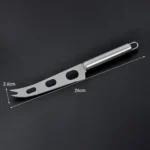 Stainless Steel Cheese Knife With Fork Tip Cheese Butter Knife Slicer Butter Pizza Cutter - Image 2