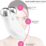 Household Micro-current Thin Face Beauty Instrument Lifting Law Line Wrinkle Firming Instrument - Image 9