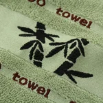 Bamboo Fiber Ink Bamboo Plain Thick Absorbent Soft Adult Bath Towel - Image 3