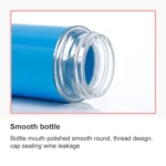 Stainless Steel Lid Glass Seasoning Jar Kitchen Supplies (Transparent) - Image 5