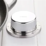 E-PALACE Magnet Timer Kitchen Stainless Steel Timer Creative Alarm Clock Mechanical Reminder Countdown Pomodoro - Image 2